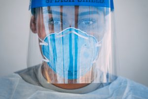 health worker face mask